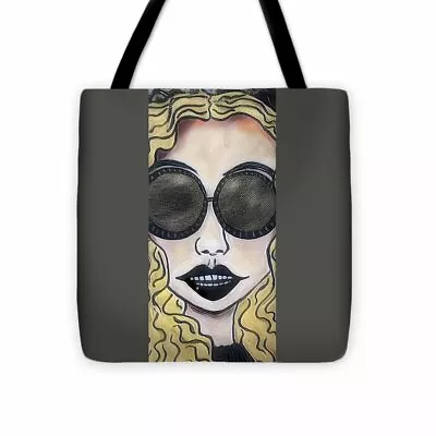 LADY GAGA Eye Candy Style RARE Bag Orig Art Design Whimsical Purse Tote 16 X 16 • £37.04