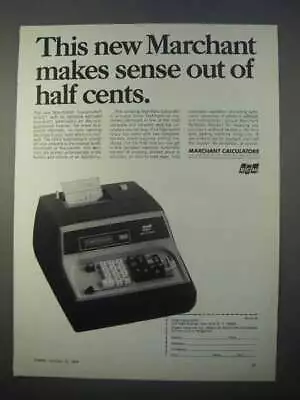 1966 SCM Marchant Transmatic 416-S Calculator Ad • $19.99