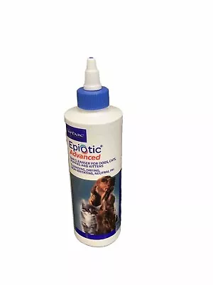 Virbac Epi-Otic Advanced Ear Cleaner For Dogs Cats Puppies And Kittens 8oz • $20