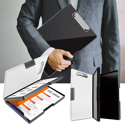 Office School Supplies Clipboard Memo Pad Clip A4 Folder Board Notebook File◈ • $34.38
