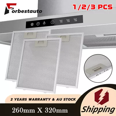 1/2/3 Rangehood Filter For Westinghouse 260mm X 320mm Five Layers Aluminum Alloy • $22.95