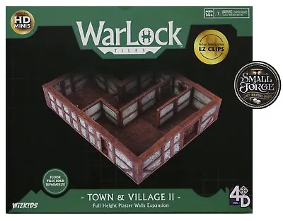$130 • Buy WarLock Tiles WZK16515.Town & Village II Full Height Plaster Exp. FREE POST. NEW