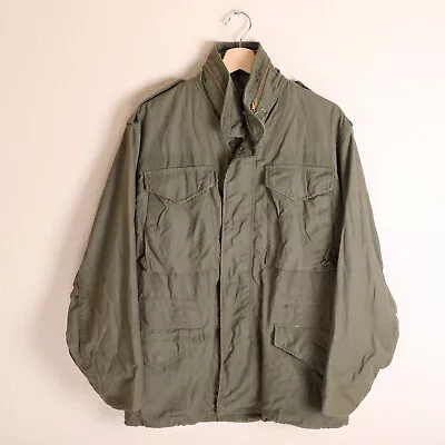 Vintage Vietnam Era M-65 Military Army Field Jacket OG-107 Sz Small Short • $99.99