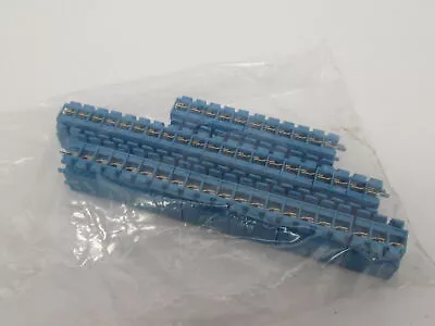 Weidmuller ZVL-1.5BL Blue Mini Terminal Block 1.5mm2 250V Lot Of 53 NOP • $49.99