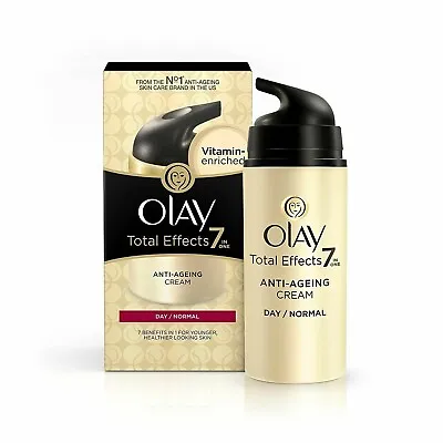 Olay Total Effects 7 In 1 Anti-Aging Day/Normal Cream - 20 Gram FREE SHIPPING! • $13.49