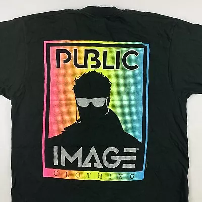 VTG Public Image Clothing T-Shirt Mens Large Single Stitch Surf Skate 80s 90s • $78.88