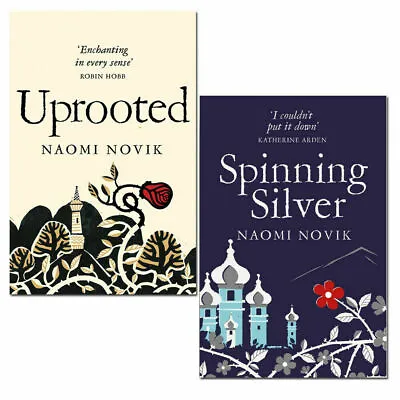 £12.99 • Buy Naomi Novik 2 Books Collection Set Uprooted & Spinning Silver Paperback 