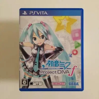 Miku Hatsune Project DIVA- F PlayStation Vita PS Vita Japan Cartridge And Case • $11.27