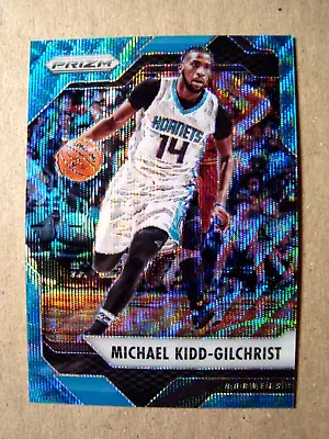 2016-17 Panini Prizm #96 Michael Kidd-Gilchrist Blue Mojo Refractor #'d 8/25 • $3.99