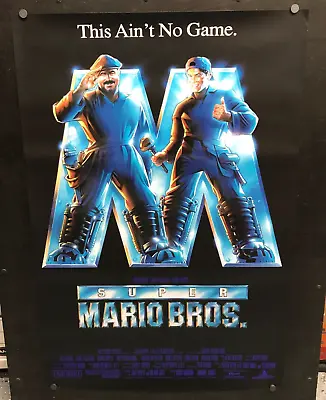 SUPER MARIO BROS. (1993) Movie Poster 27x40 One Sheet / Double Sided / Rolled • $25.99