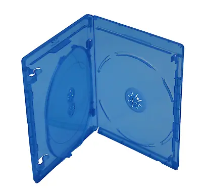 New Viva Elite 3 Disc 12.5mm Premium Bluray Replacement Storage Box Movie Case • $8.95