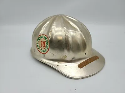 $29.99 • Buy Vintage Superlite Fibre Metal Aluminum Hard Hat Miners Helmet