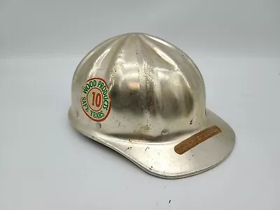 Vintage Superlite Fibre Metal Aluminum Hard Hat Miners Helmet • $24.99