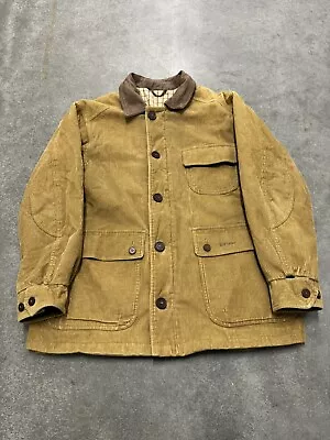 Barbour Wetherby Corduroy Jacket Men Medium Vintage Full Zip Tan  • $149.95