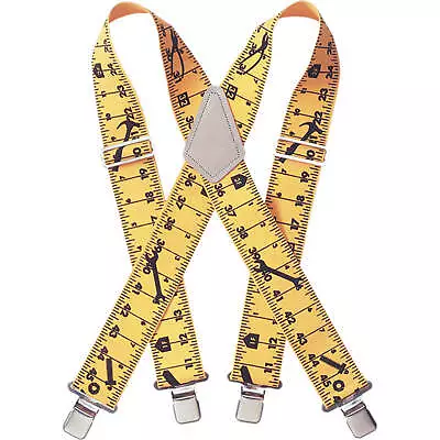 £24.95 • Buy Kunys Work Trousers Braces Yellow
