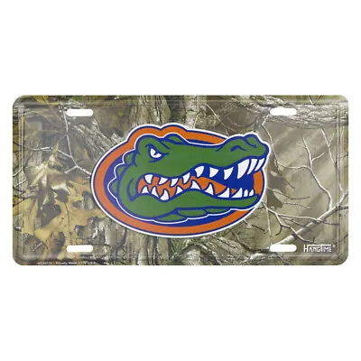 Florida Gators Realtree Camouflage License Camo Plate 6 X 12 • $15.59
