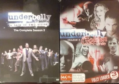 Underbelly - Seasons 2&3 (DVD Regions 1 & 4) Excellent Condition Throughout  • £30.95