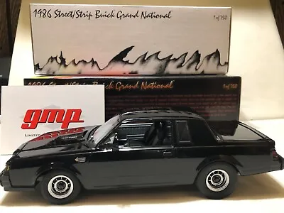 Buick 1986 Black Grand National Street/strip 1/18 Epitome Gmp  1 Of 3 G18000211 • $219.99