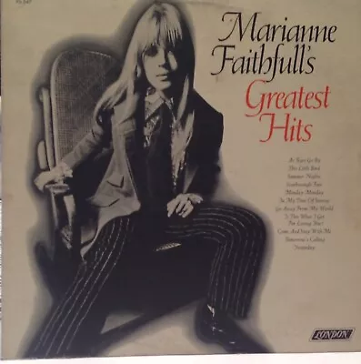 Marianne Faithfull Greatest HIts 1969 Orig Vinyl LP Record Album London PS 547 • $17