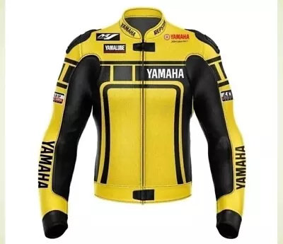 Brand New Yamaha  Motorbike Leather Racing Jacket Ce Approved • £155