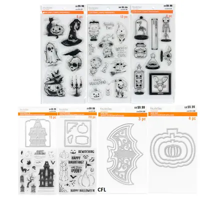 $7.19 • Buy Halloween Stamp & Die Sets By Recollections - Your Choice New
