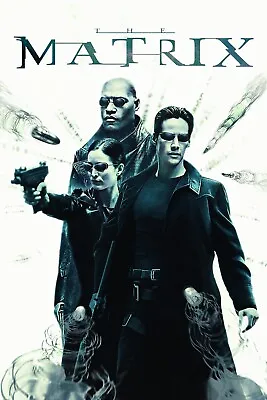 1999 The Matrix Movie Poster 11X17 Keanu Reeves Neo Morpheus Agent Smith 🍿 • $12.93