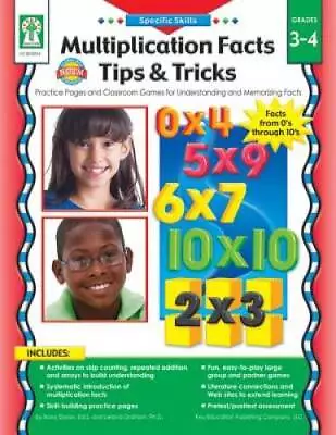 Multiplication Facts Tips And Tricks Grades 3 - 4: Practice Pages And Cl - GOOD • $4.49