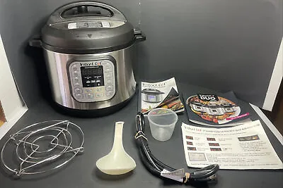 Instant Pot Duo Model# IP-DUO60 V3 6 Quart 7-in-1 Pressure Cooker - Tested Works • $99
