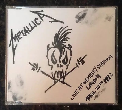 Metallica - Live At Wembley CD Single/EP - 1992 - UK METCL 10 - EXCELLENT • £14.99