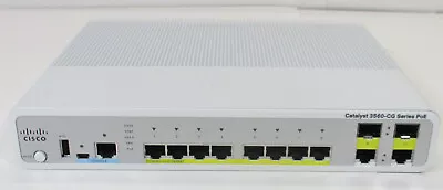 Cisco Catalyst 3560-CG WS-C3560CG-8PC-S 8-Port POE Gigabit Ethernet Switch • $118