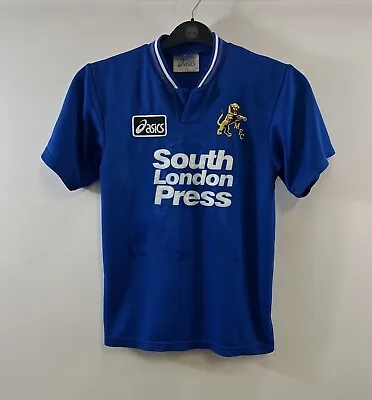 Millwall Home Football Shirt 1996/97 Children’s Large Boys Asics E335 • £59.99