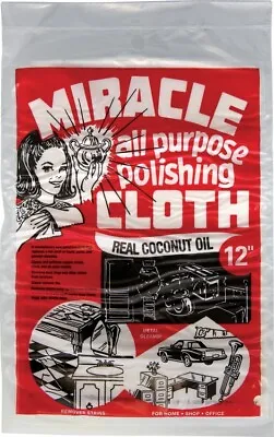 NEW MIRACLE CLOTH MCR12 Miracle Cloth 12  All Purpose Polishing Cloth OIL M210  • $4.99