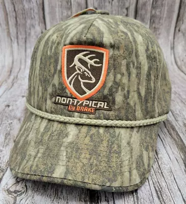 Drake Non-Typical Mossy Oak Camo Adjustable5 Panel Hat Cap New With Tags • $9.95