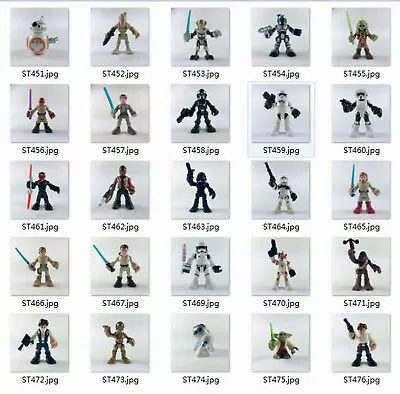 25 Different Kinds Playskool Star Wars Galactic Heroes Figures- Your Choice • $2.99