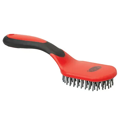 Weaver Leather Mane And Tail Brush7/8  Bristles  65-2057-102 Red/Black • $12.95