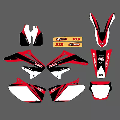 Graphics Kit For Honda CRF450R CRF 450 450R Deco Decals Stickers 2002 2003 2004 • $54.99