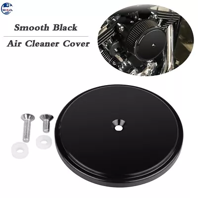 $45.98 • Buy Black Big Sucker Stage 1 Air Cleaner Cover For Harley Heritage Softail Classic