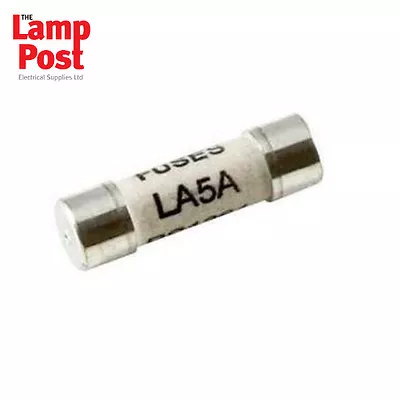 10 X 5 Amp 5A Consumer Unit Fuse LA5A BS1361 • £9.99