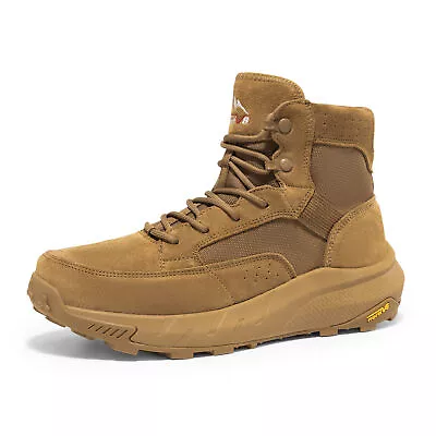 Mens Military Boots Tactical Boots 6 Inches Hiking Outdoor Ankle Combat Boots • $66.99