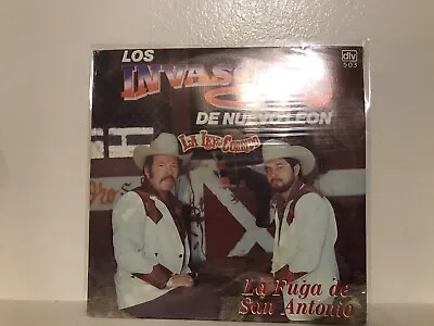 Los Invasores De Nuevo León “La Ley Del Corrido” Lp New • $110