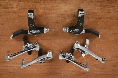 $49.99 • Buy Vintage Avid SD-1.9L Speed Dial Levers 2.0 Mountain Bike V Brake Set Rear Front