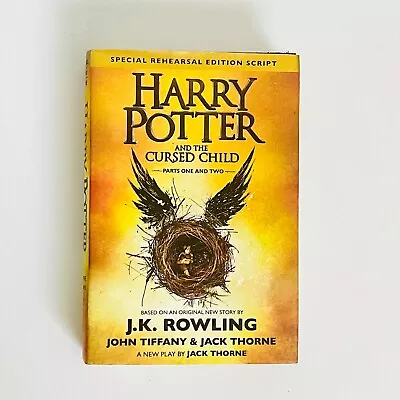 Harry Potter And The Cursed Child Parts One And Two Special Rehearsal Edition • $15.30