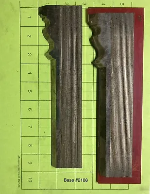 5/16 Corrugated High Speed Steel Molding Knives - Base Board Profile • $165