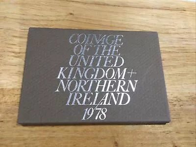 Royal Mint Coinage Of Great Britain & Northern Ireland 1978 Proof Set. • £7.50