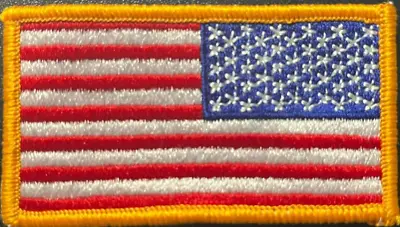 2 U.S. American Flags USGI Right Shoulder Patch REAL Military Sew-On Insignia • $3.79