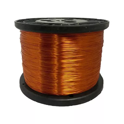 24 AWG Gauge Enameled Copper Magnet Wire 10 Lbs 7902' Length 0.0220  200C Nat • $227.51