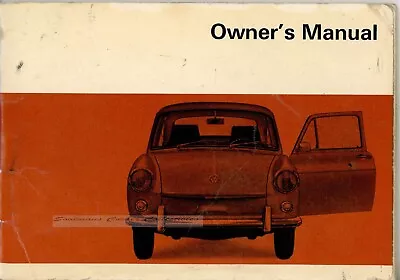 Rare Original 1969 VW Owner's Manual Fastback Models Bug Volkswagen Vintage • $24.95