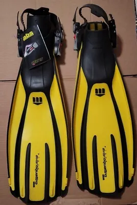 Mares Plana Avanti Quattro Yellow Regular Fins • $90.24