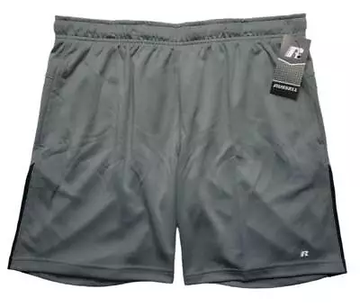 Russell #11360 NEW Men's Comfort Waistband Dri-Power 360 Drawstring Shorts • $6.99