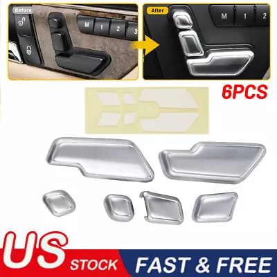 Door Seat Adjust Button Switch Cover Trim For Mercedes-Benz C63 AMG 2010-2014 • $9.99